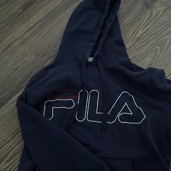 Fila Blue Hoodie - Picture 2 of 4